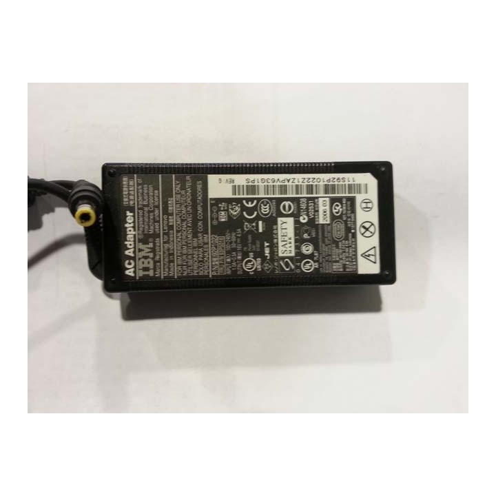 Chargeur IBM 16V 4.5A modèle 93P5016 - Reconditionné