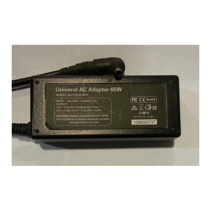 Chargeur Universel 65W BS-PW-NB-65/2 - Reconditionné