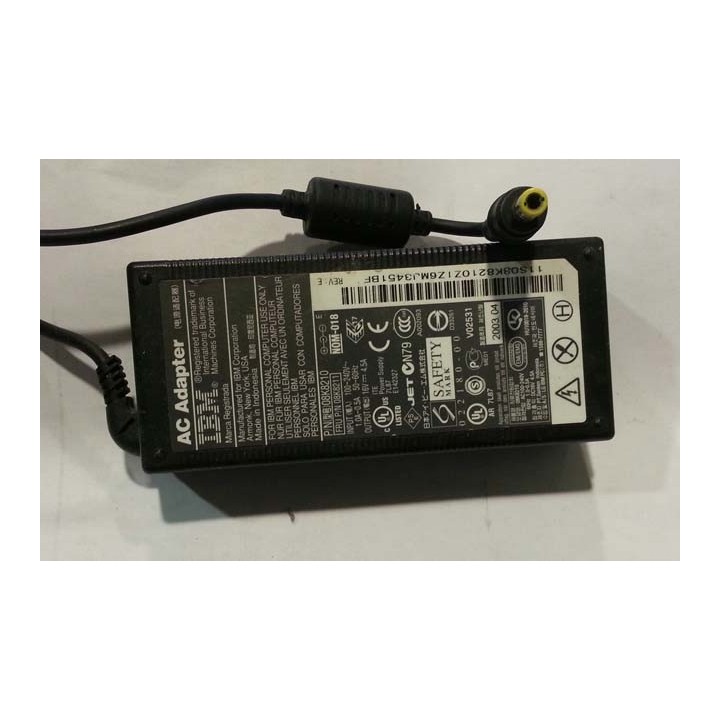 Chargeur IBM 16V 4.5A modèle 08K8211 - Reconditionné