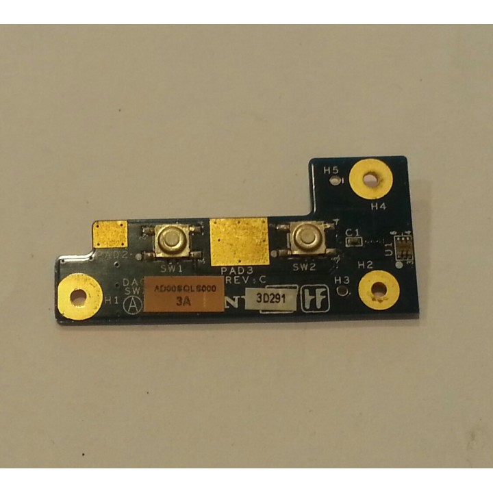 Bouton Démarrage Sony VPCS13M1E - Pièce Détachée