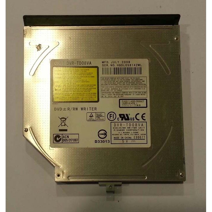 Lecteur DVD-RW DVR-TD08VA Sony PCG-71811M - Pièce Détachée