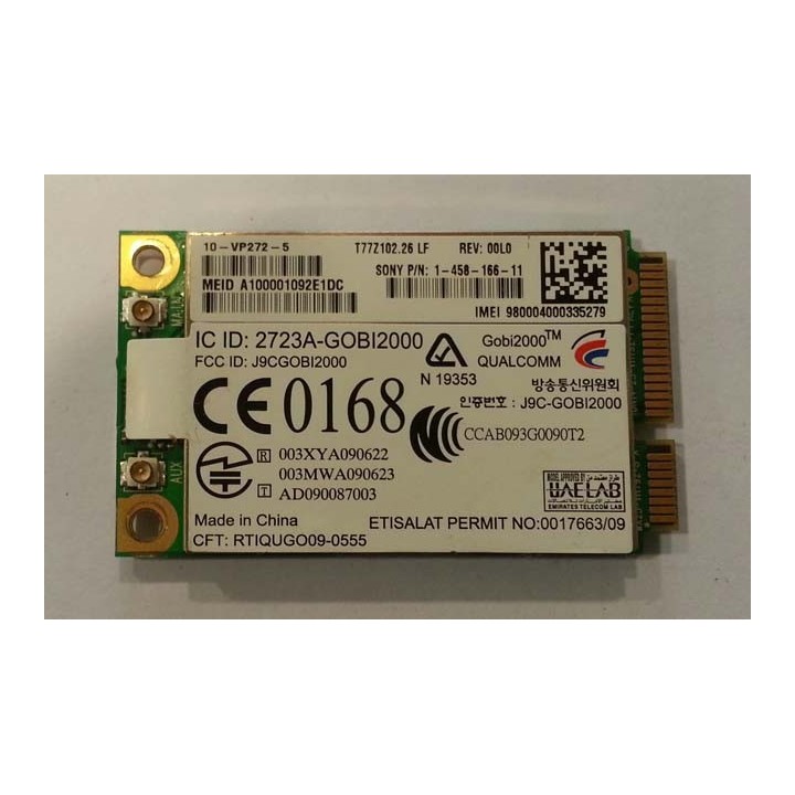 Carte wifi model qualcomm t77z102.26 lf pour SONY | ABIMEDIA