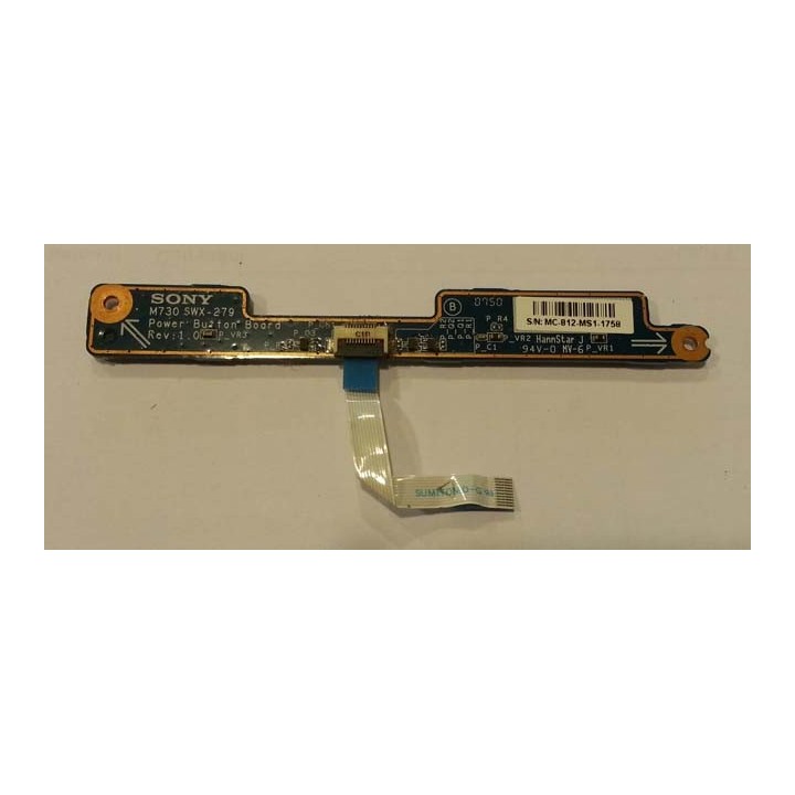 Bouton demarrage pour  Sony VGN | ABIMEDIA