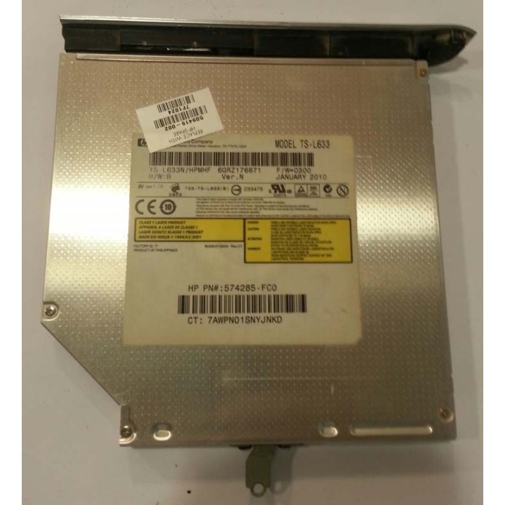 Lecteur DVD-RW model TS-L633 pour Hp dv6 | ABIMEDIA