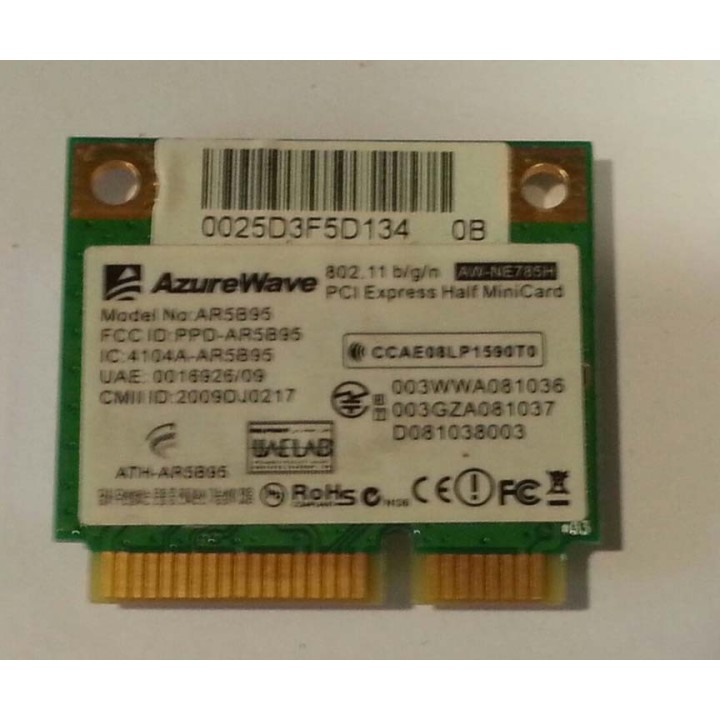 Carte WiFi AR5B95 Asus Eee PC 1005PE - Pièce Détachée