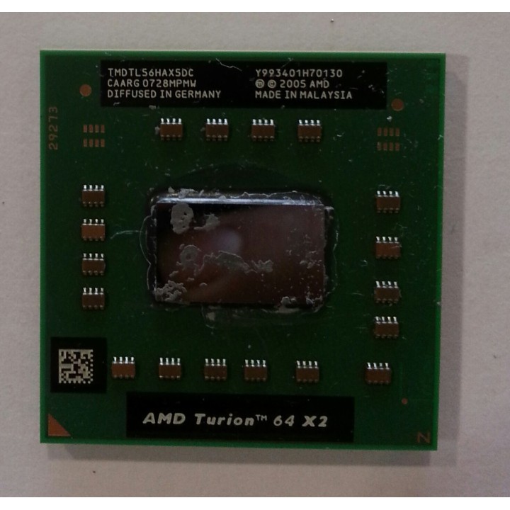Processeur AMD Turion TL-56 1,8 GHz Dell Latitude D531-PP04X