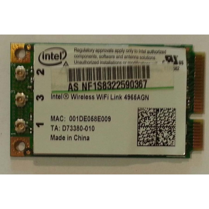 Carte wifi model 001DE058E009 pour Asus F8S - ABIMEDIA