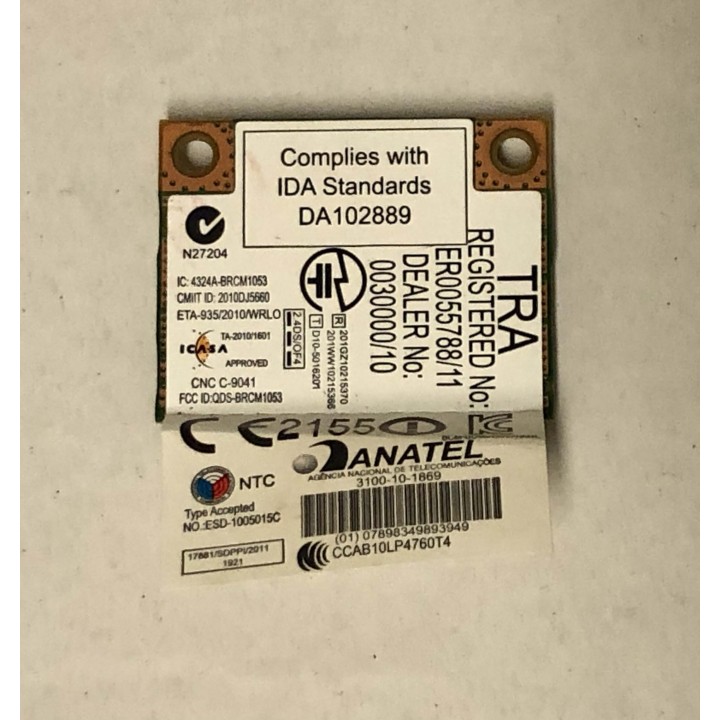 Carte wifi pour packard bell | ABIMEDIA