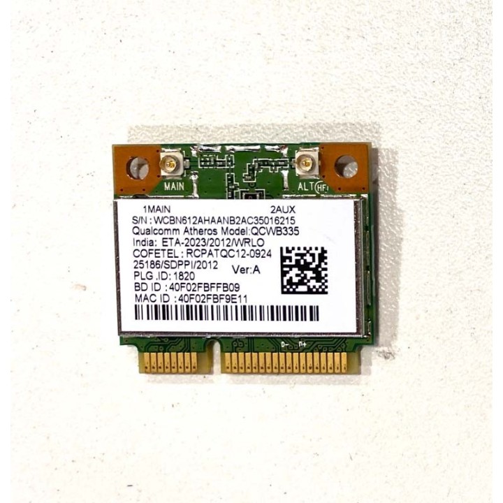 Carte wifi Atheros pour Acer Aspire E1-510-29204G | ABIMEDIA