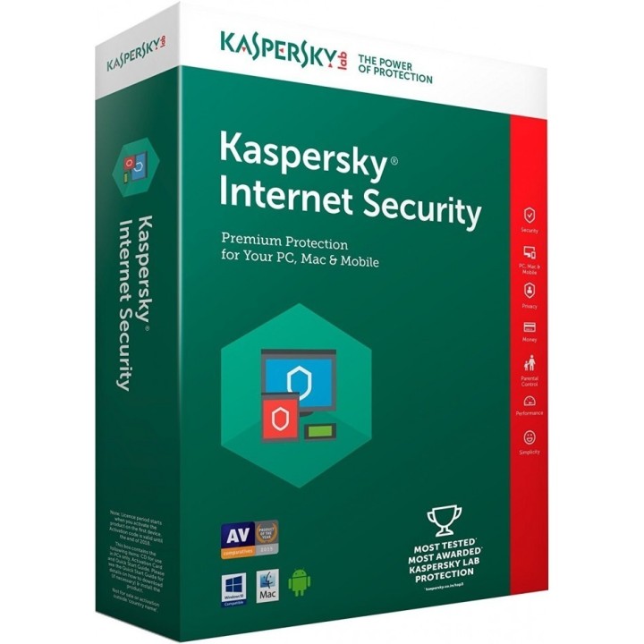 Kaspersky Internet Security 2022  3 Ap | ABIMEDIA Paris