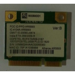 Carte wifi model ppd-ar5b93 pour Packard bell | ABIMEDIA