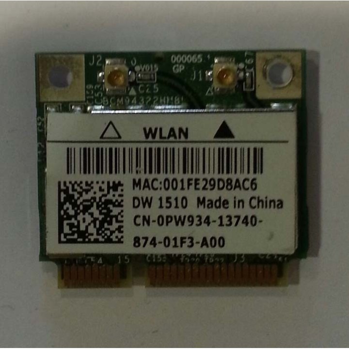 Carte wifi model 001FE29D8AC6 pour Dell studio | ABIMEDIA