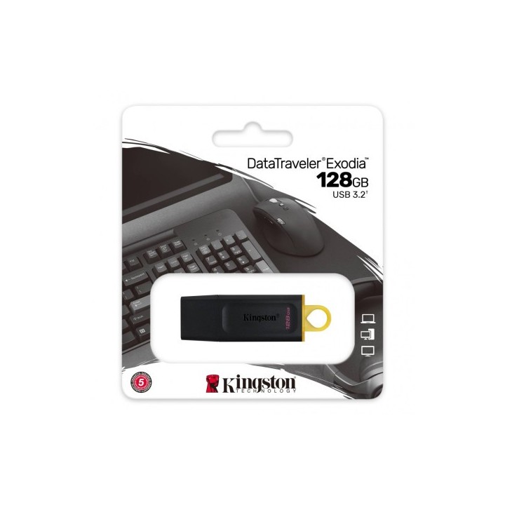 CLE USB 128GB kingston DataTraveler Ex | ABIMEDIA Paris
