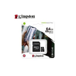 MICRO SD 64GB kingston canvas select p | ABIMEDIA Paris