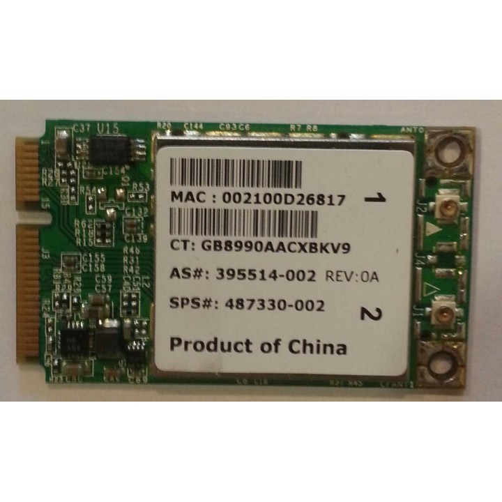 Carte wifi model 002100D26817 HP compaq 6735b - ABIMEDIA